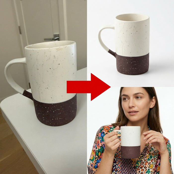 AI product photography